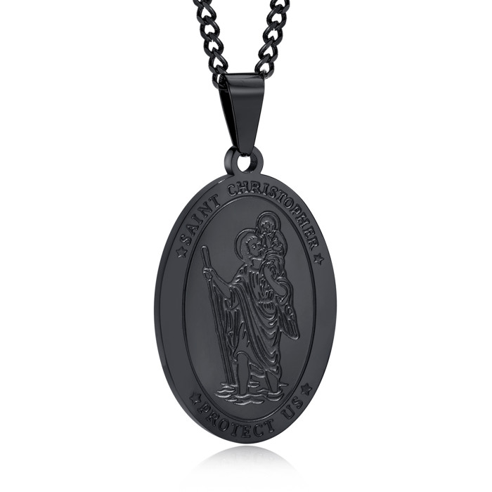 Wholesale Stainless Steel Christopher Pendant