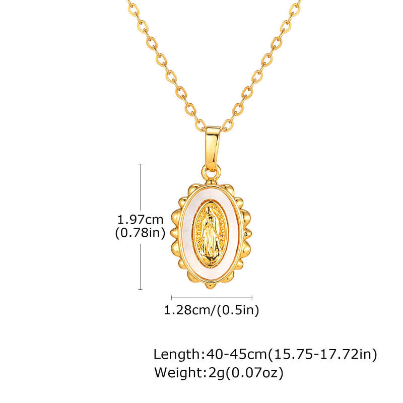 Wholesale Stainless Steel Madonna Pendant