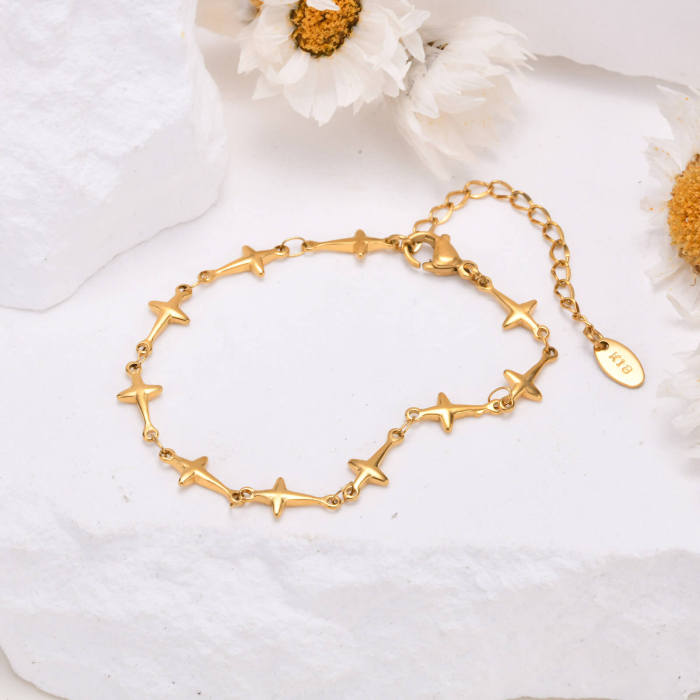 Wholesale Stainless Steel Quadrangle Bracelet