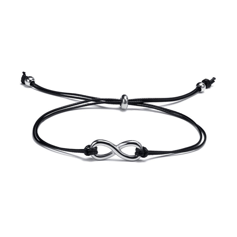Wholesale Stainless Steel Infinity Heart Bracelet