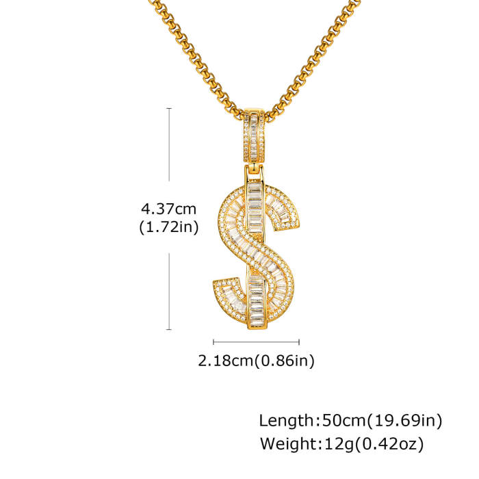 Wholesale Hip Hop Pendant Necklaces