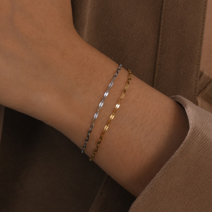 Wholesale Stainless Steel Thin Bracelet