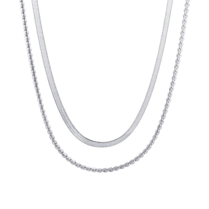 Wholesale Stainless Steel Necklace Bracelet Anklet Set