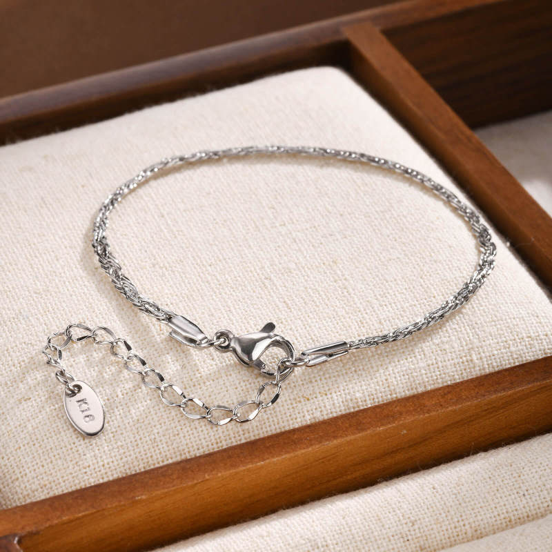 Wholesale Stainless Steel Woven Handmade Chain