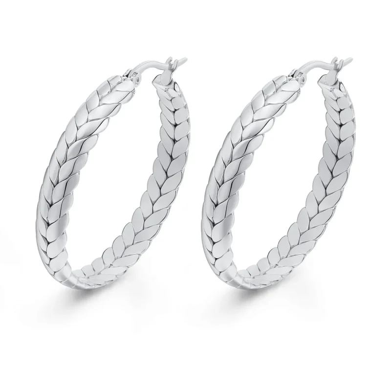 Wholesale Stainless Steel Gold Hoop Earrings for Women