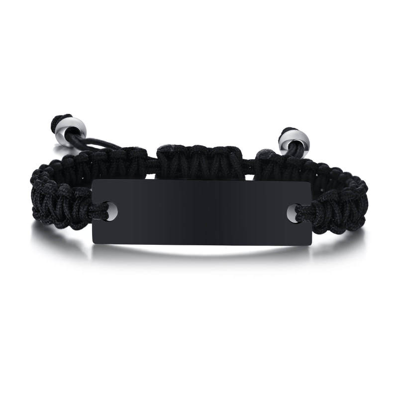 Wholesale Stainless Steel Blank Engravable Couple Bracelets