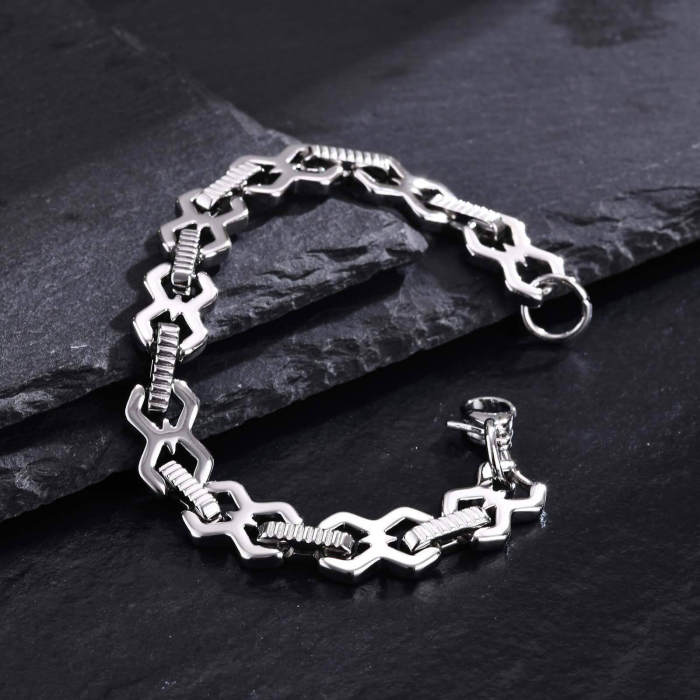 Wholesale Stainless Steel Mens Chain Bracelet