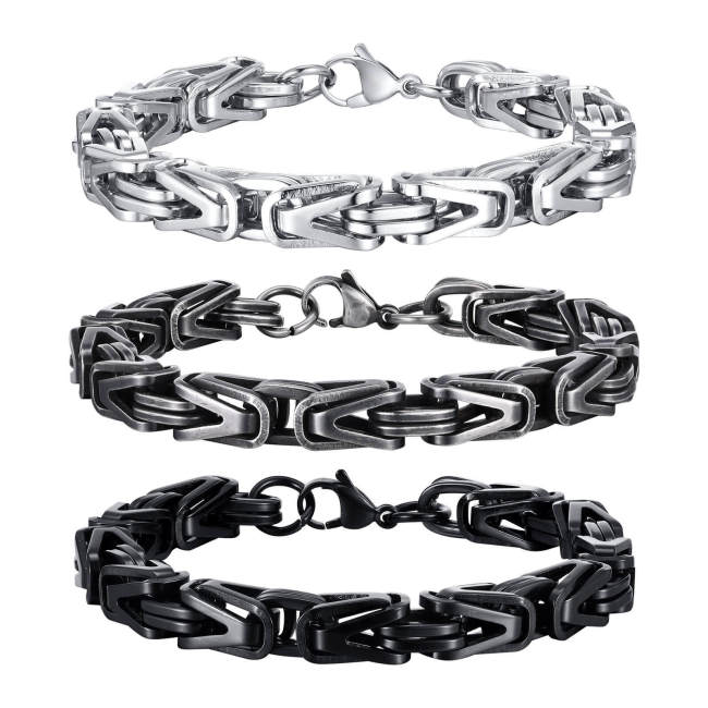 Wholesale Stainless Steel V-Chain Bracelet