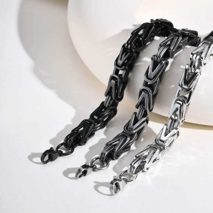 Wholesale Stainless Steel V-Chain Bracelet