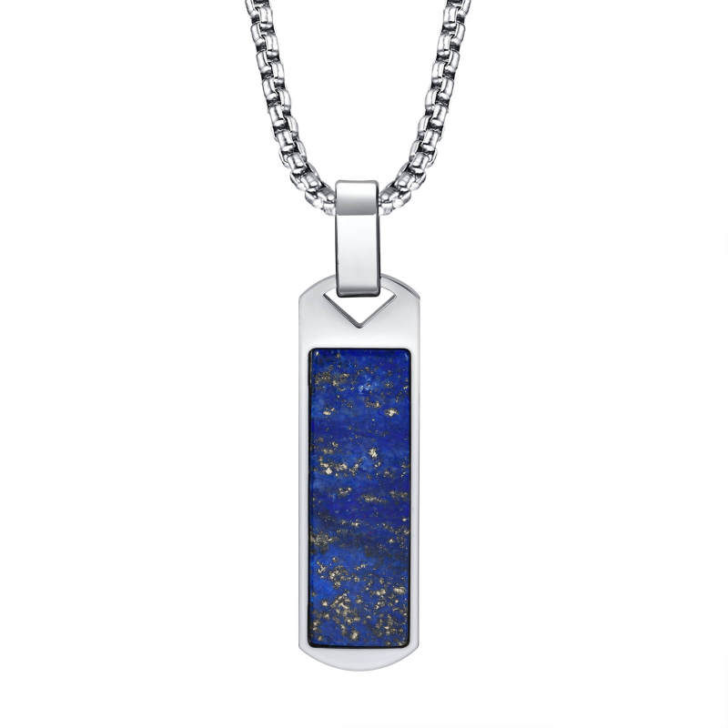 Wholesale Stainless Steel Mens Bar Pendant
