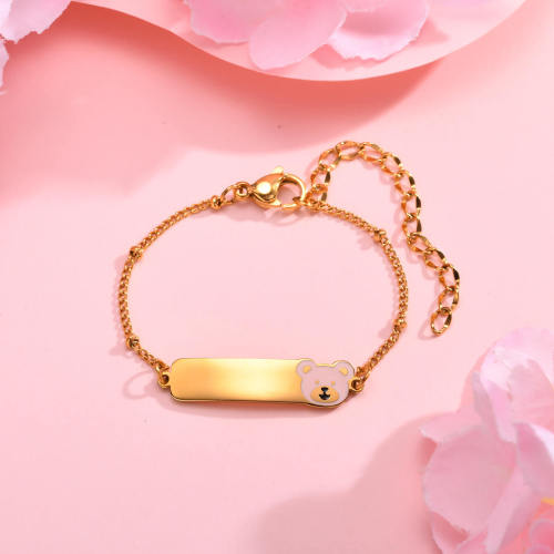 Wholesale Cute Kids Stainless Steel Bracelet