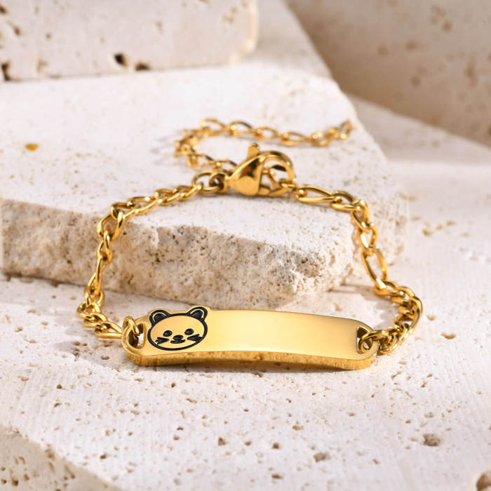Wholesale Cute Kids Stainless Steel Bracelet