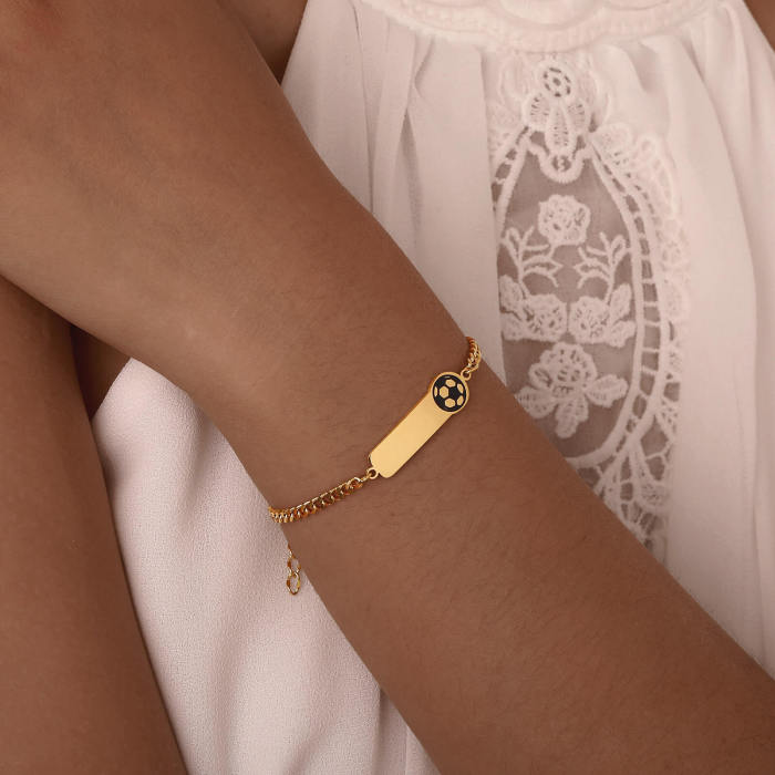 Wholesale Cute Kids Stainless Steel Bracelet
