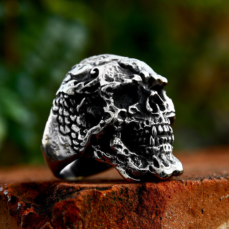 Wholesale Stainless Steel Mens Skull Rings