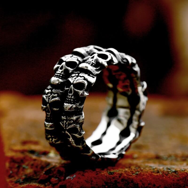 Wholesale Stainless Stee Skull Ring Jewelry
