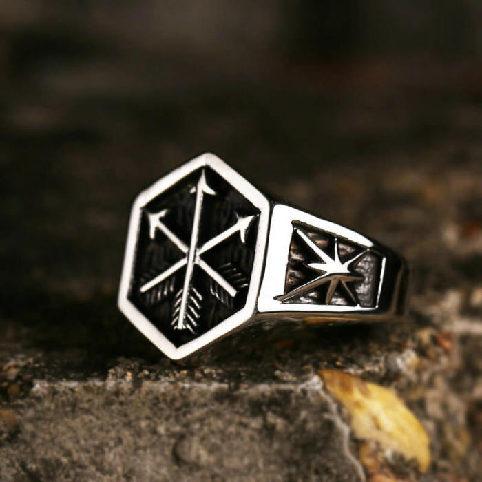 Wholesale Stainless Steel Arrow Rings