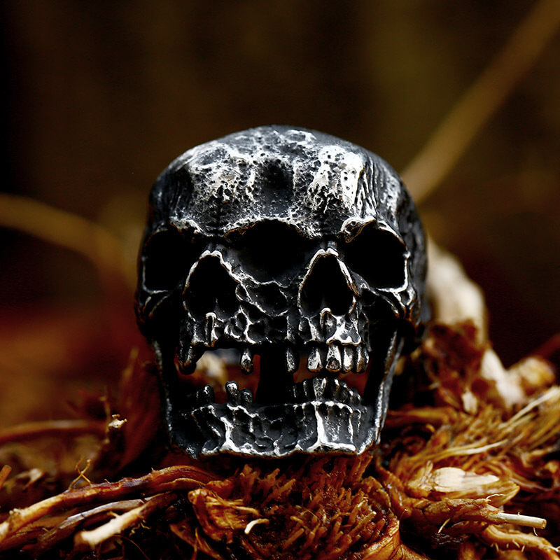 Wholesale Stainless Stee Best Skull Cavern Rings