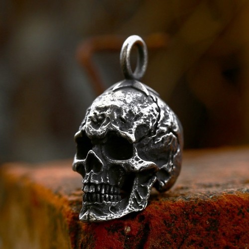 Wholesale Stainless Steel Bully Skull Pendant
