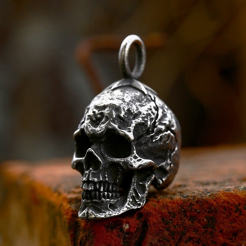Wholesale Stainless Steel Bully Skull Pendant