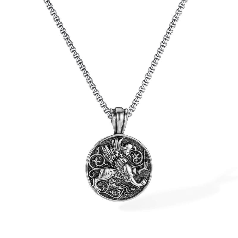 Wholesale Stainless Steel Greek Mythology Pendant