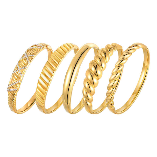 Wholesale Stainless Steel Openable Bangle
