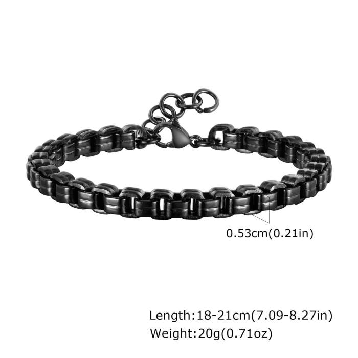 Wholesale Stainless Steel Handmade Chain Bracelets