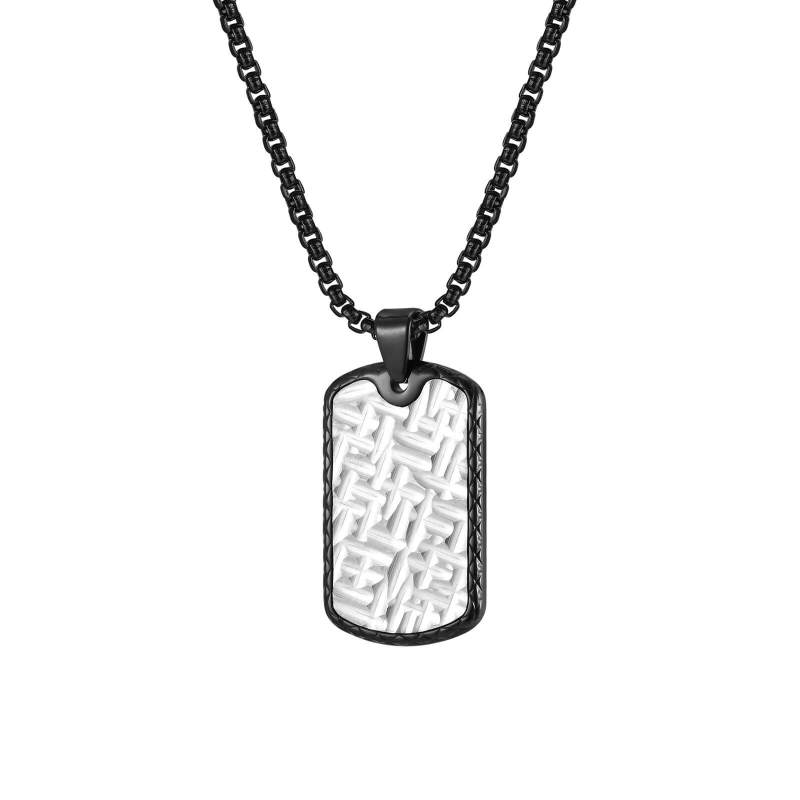 Wholesale Stainless Steel Embossed Dog Tag Pendant