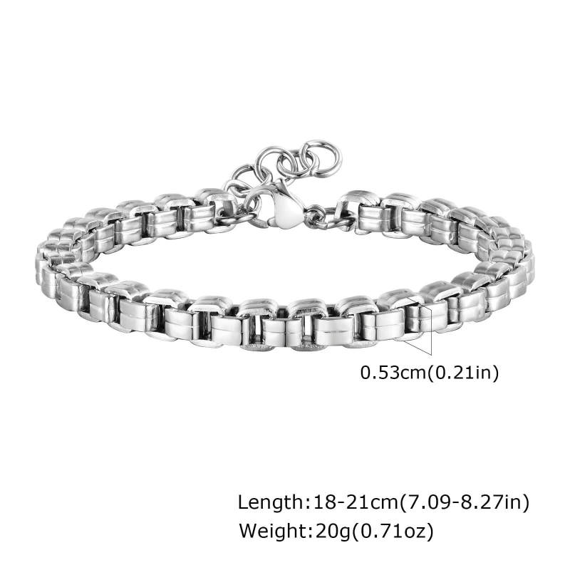 Wholesale Stainless Steel Handmade Chain Bracelets