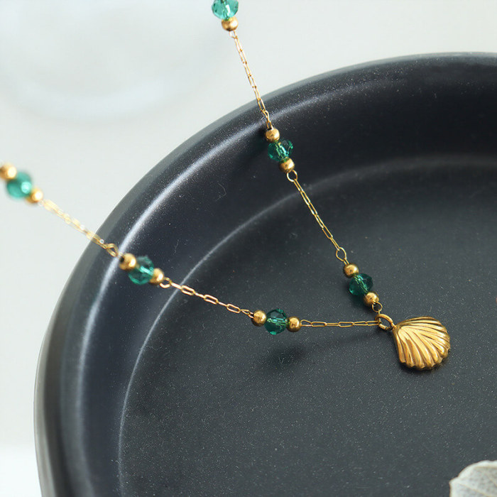 Wholesle Stainless Steel Scallop Pendant
