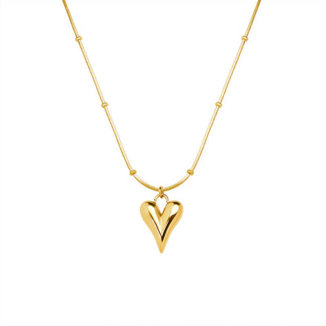 Wholesale Stainless Steel Love Necklace