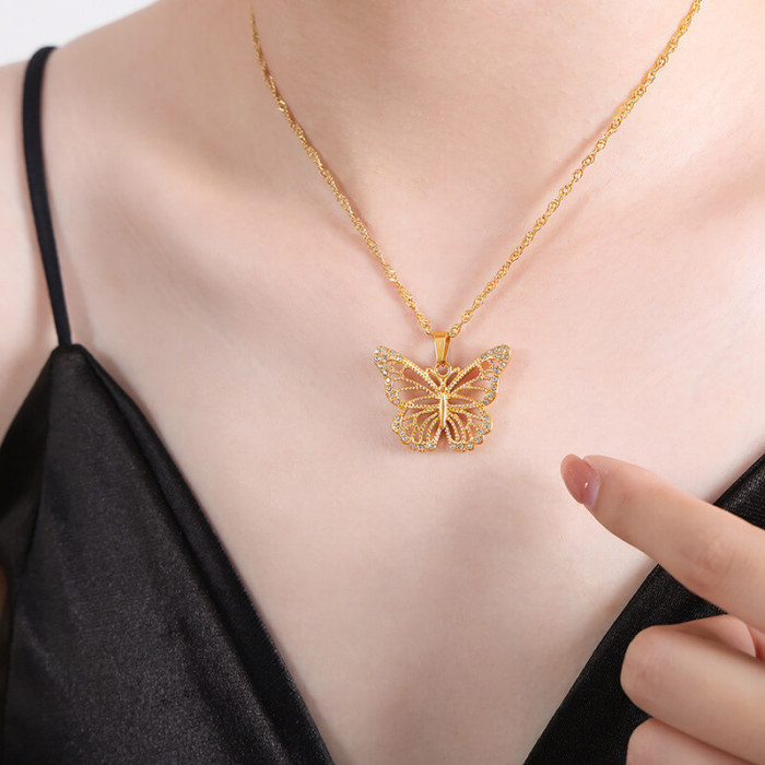 Wholesale Stainless Steel Stack Necklace