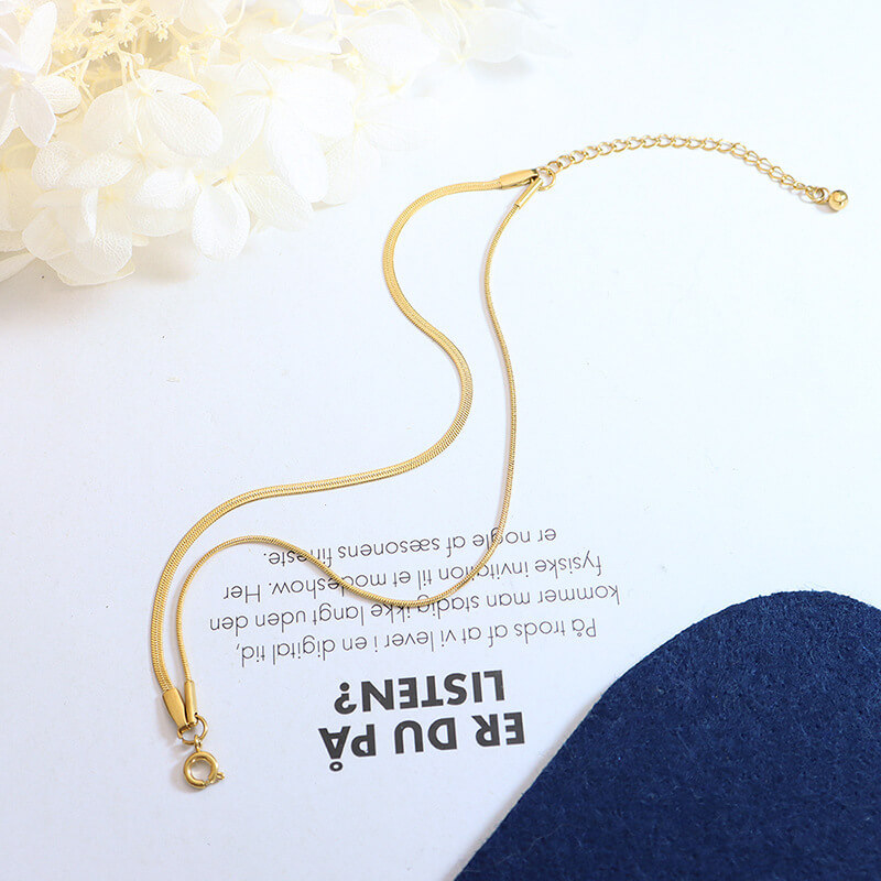 Wholesale Stainless Steel Double Blade Chain Bracelet