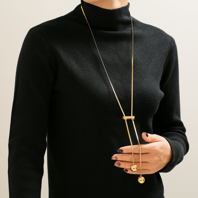 Wholesale Stainless Steel Fashion Sweater Chain