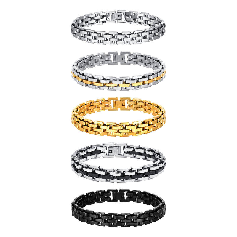 Wholesale Stainless Steel Strap Bracelet
