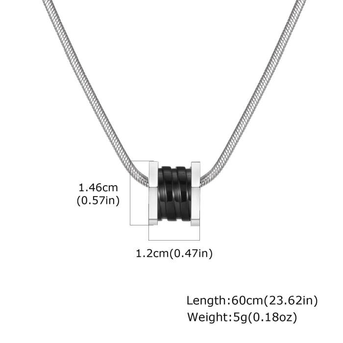 Wholesale Stainless Steel Bead Pendant Necklace