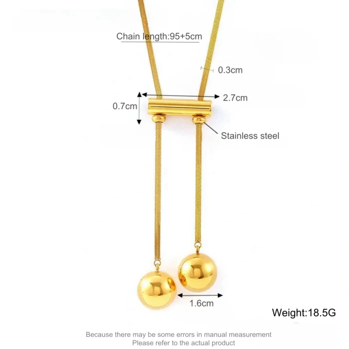 Wholesale Stainless Steel Fashion Sweater Chain