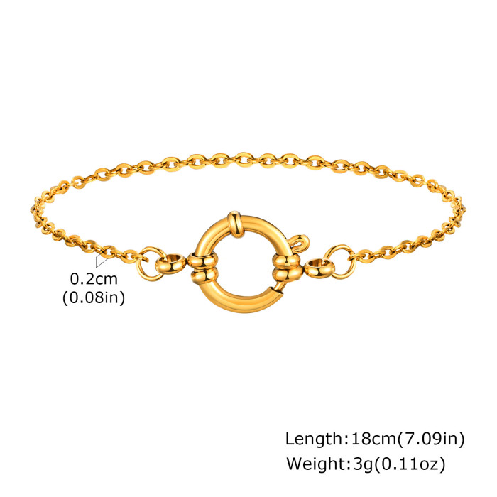 Wholesale Stainless Steel Simple Fashion Bracelet