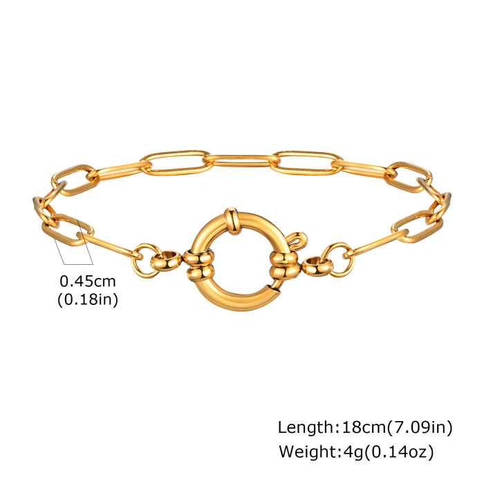 Wholesale Stainless Steel Simple Fashion Bracelet
