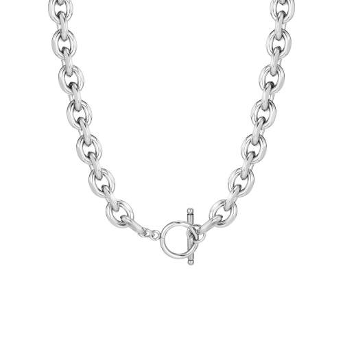 Wholesale Stainless Steel Men's OT Clasp Necklace