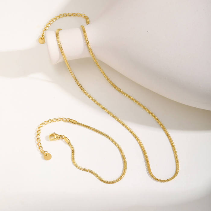 Wholesale Stainless Steel Braided Handmade Chain