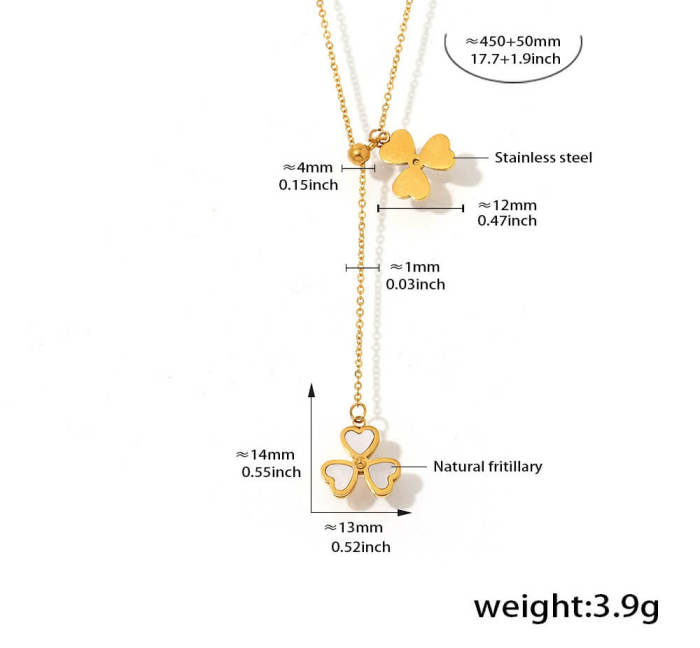 Wholesale Stainless Steel Tassel Necklace