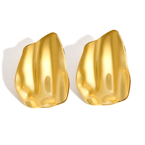 Wholesale Stainless Steel Irregular Earrings