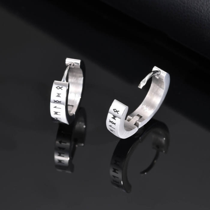 Wholesale Stainless Steel Viking Earrings