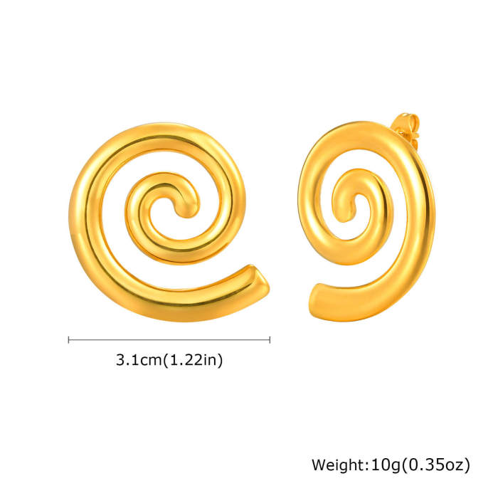 Wholesale Stainless Steel Screw Earrings