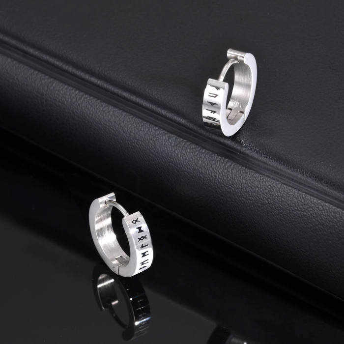 Wholesale Stainless Steel Viking Earrings