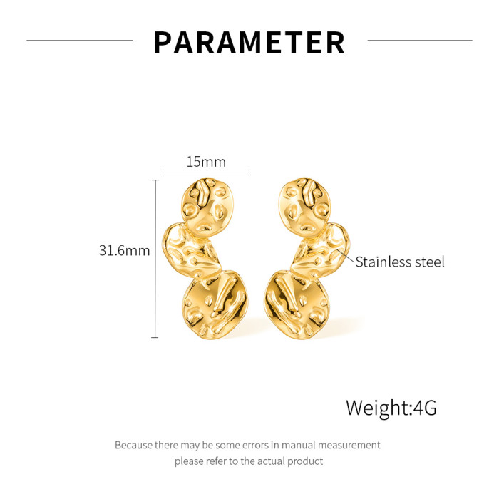 Wholesale Stainless Steel Elegant Earrings