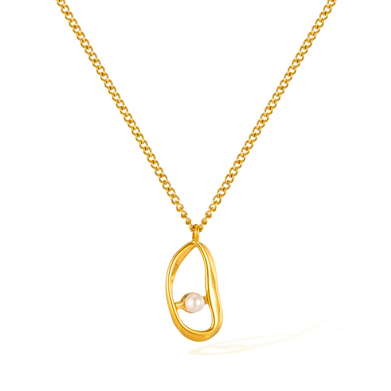 Wholesale Stainless Steel Bow Necklace
