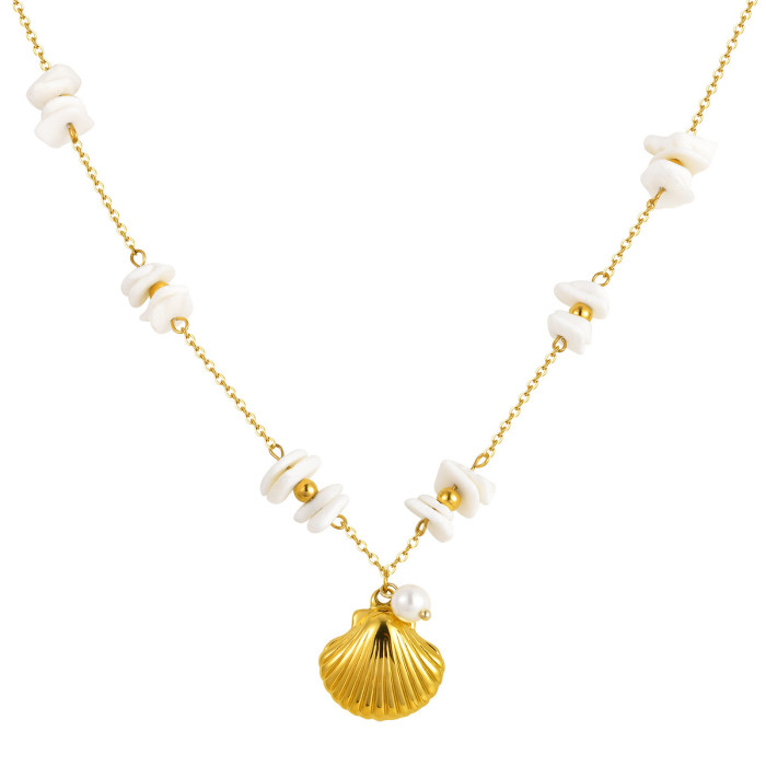 Wholesale Stainless Steel Starfish Pendant Necklace