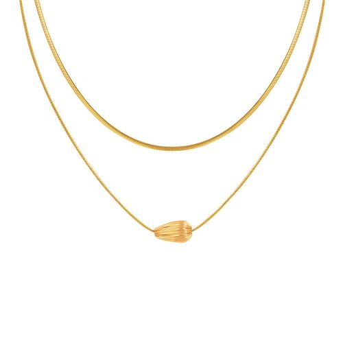 Wholesale Stainless Steel Stacking Necklace