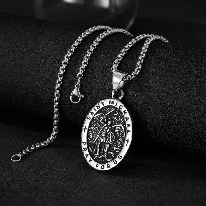 Wholesale Stainless Steel Men Angel Pendants